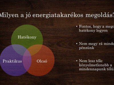 Energiatakaros megoldás